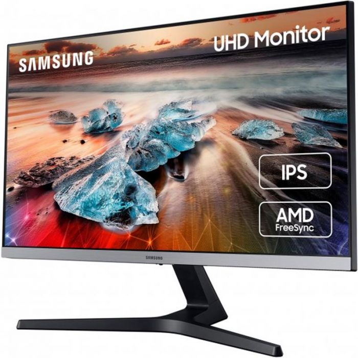 Монiтор Samsung 28" ViewFinity U28R550UQI (LU28R550UQIXCI) IPS Black/Grey
