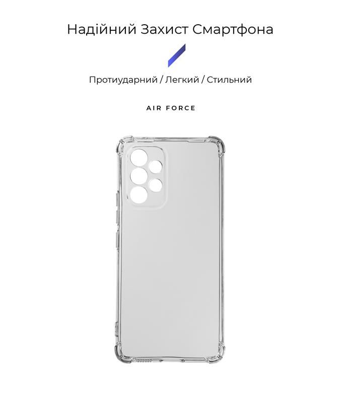 Чохол-накладка Armorstandart Air Force для Samsung Galaxy A53 SM-A536 Camera cover Transparent (ARM66417)