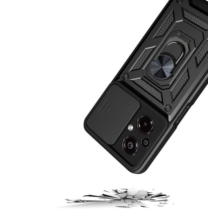 Чохол-накладка BeCover Military для Xiaomi Poco M5 4G Black (709121)