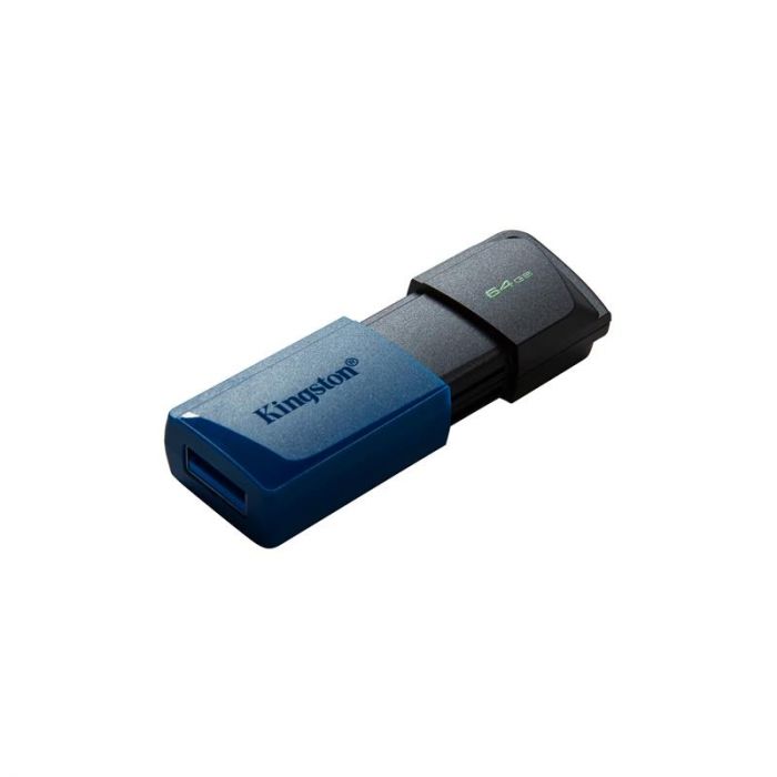 Флеш-накопичувач USB3.2 64GB Kingston DataTraveler Exodia M Black/Blue (DTXM/64GB-2P)