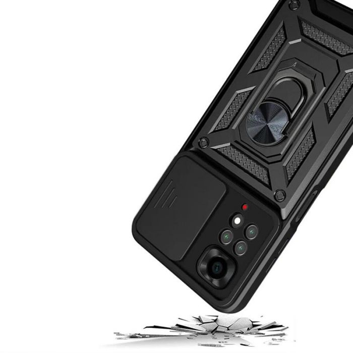 Чохол-накладка BeCover Military для Xiaomi Redmi Note 11 Pro/11 Pro Plus/12 Pro 4G Black (707421)