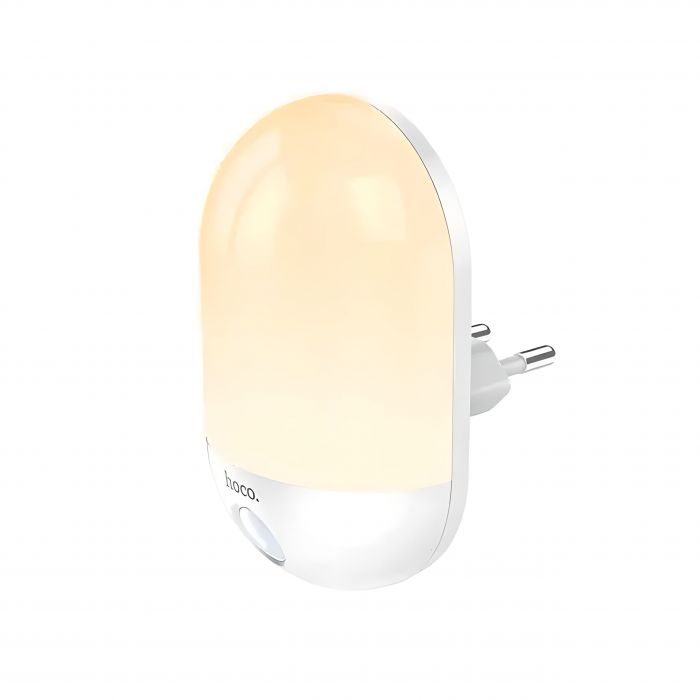 Світильник нічний Hoco DL05 Pharus sensing night light White (DL05W)