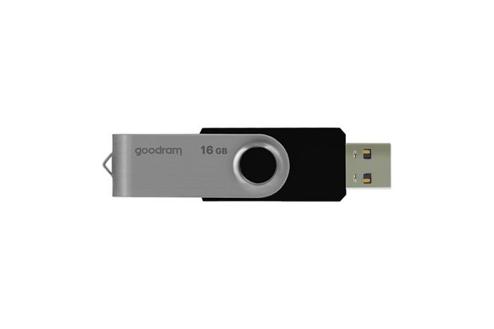 Флеш-накопичувач USB2.0 16GB GOODRAM UTS2 (Twister) Black (UTS2-0160K0R11)