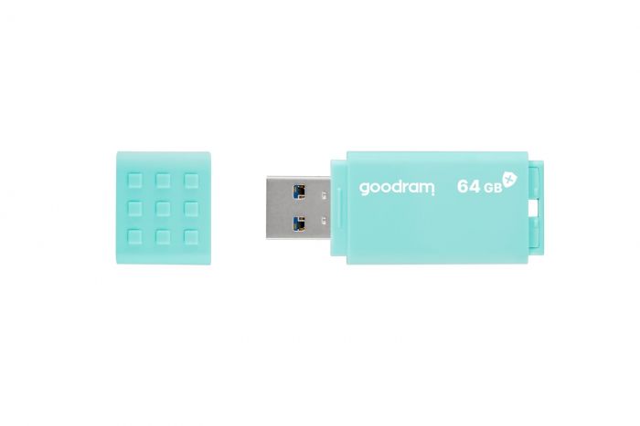 Флеш-накопичувач USB3.2 64GB GOODRAM UME3 Care Green (UME3-0640CRR11)