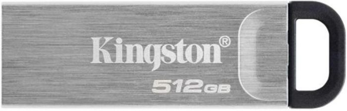 Флеш-накопичувач USB3.2 512GB Kingston DataTraveler Kyson Silver/Black (DTKN/512GB)
