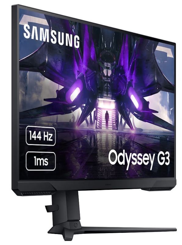 Монiтор Samsung 27" Odyssey G3 S27AG300NI (LS27AG300NIXCI) Black 144Hz