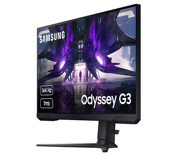 Монiтор Samsung 27" Odyssey G3 S27AG300NI (LS27AG300NIXCI) Black 144Hz