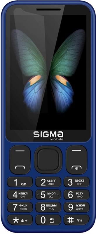 Мобiльний телефон Sigma mobile X-Style 351 Lider Dual Sim Blue