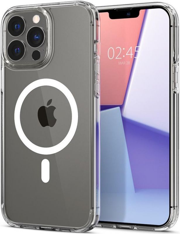 Чохол-накладка Spigen Ultra Hybrid Mag Safe для Apple iPhone 13 Pro White (ACS03267)