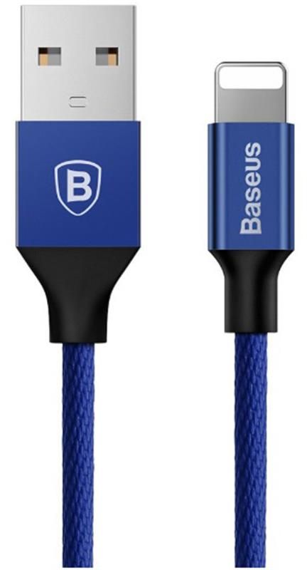 Кабель Baseus Yiven USB - Lightning (M/M), 1.8 м Navy Blue (CALYW-A13)