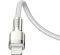 Кабель Baseus Cafule Metal USB-C - Lightning (M/M), 1 м White (6953156202078)