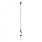 Стилус універсальний Goojodoq 2 в 1 Capacitive Drawing Point Ball White (1005001792837306W)