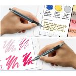 Стилус SK універсальний 2 в 1 Capacitive Drawing Point Ball Pink (1005001657604970P)