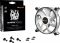 Вентилятор be quiet! Shadow Wings 2 120mm PWM White (BL089)
