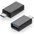 Адаптер Atcom USB Type-C - USB V 3.0 (M/F) Black (11310)