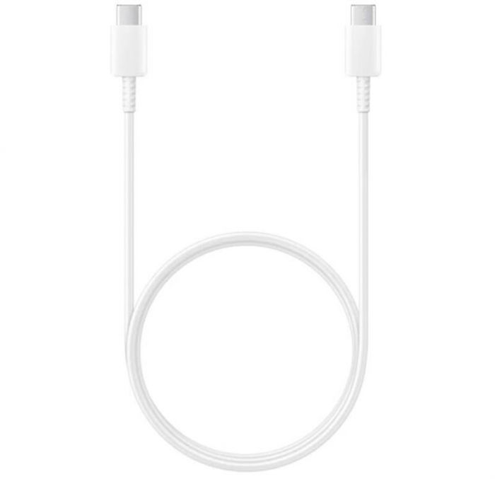 Кабель Samsung USB Type-C - USB Type-C (M/M), 1 м, White (EP-DA705BWRGRU) OEM