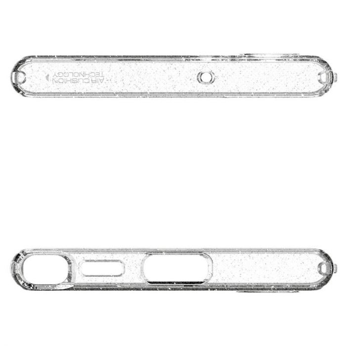 Чохол-накладка Spigen Liquid Crystal Glitter для Samsung Galaxy S22 Ultra SM-S908 Crystal Quartz (ACS03913)