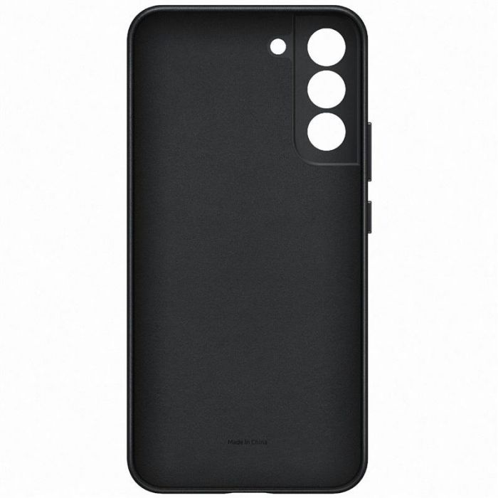 Чохол-накладка Samsung Leather Cover для Samsung Galaxy S22+ SM-S906 Black (EF-VS906LBEGRU)