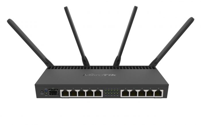 Бездротовий маршрутизатор MikroTik RB4011iGS+5HacQ2HnD-IN