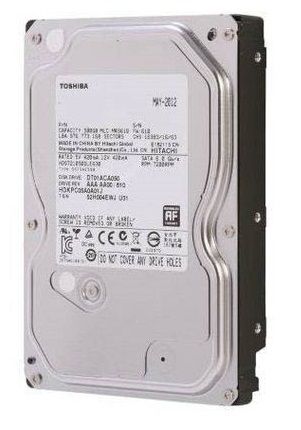 Накопичувач HDD SATA  500GB Toshiba 7200rpm 32MB (DT01ACA050) Refurbished