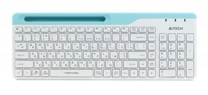 Клавіатура бездротова A4Tech Fstyler FBK25 White 