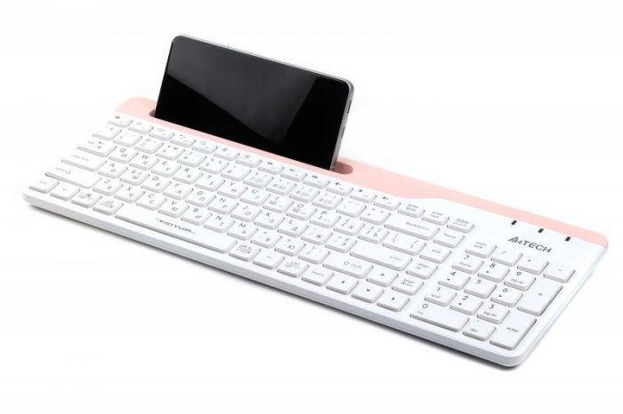 Клавіатура бездротова A4Tech Fstyler FBK25 White 