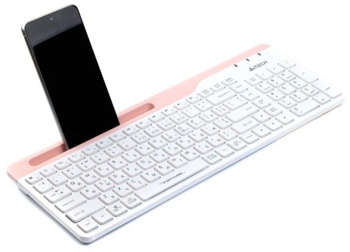 Клавіатура бездротова A4Tech Fstyler FBK25 White 