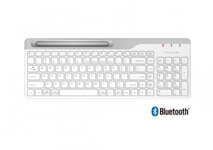 Клавіатура бездротова A4Tech Fstyler FBK25 White 