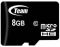 Карта пам`ятi MicroSDHC 8GB Class 10 Team + SD-adapter (TUSDH8GCL1003)-