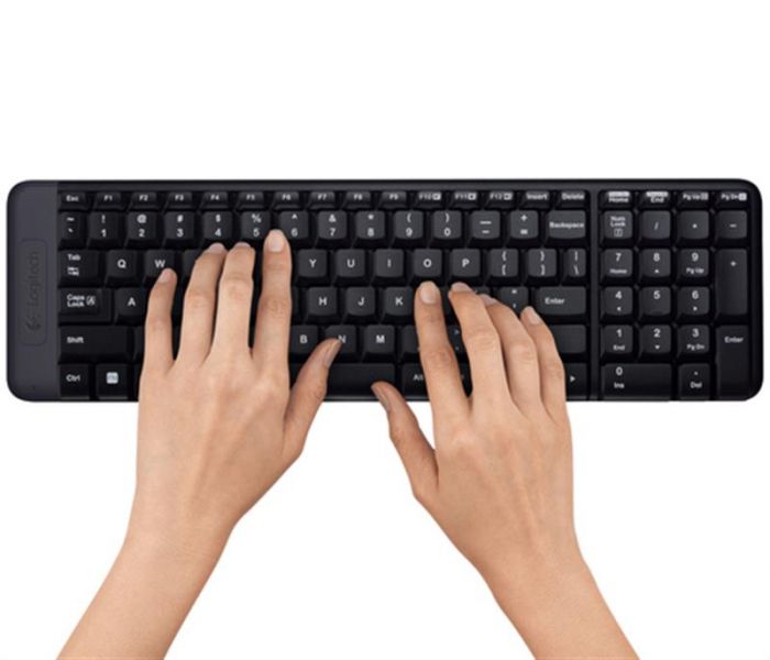 Комплект (клавіатура, миша) бездротовий Logitech MK220 Black (920-003168)