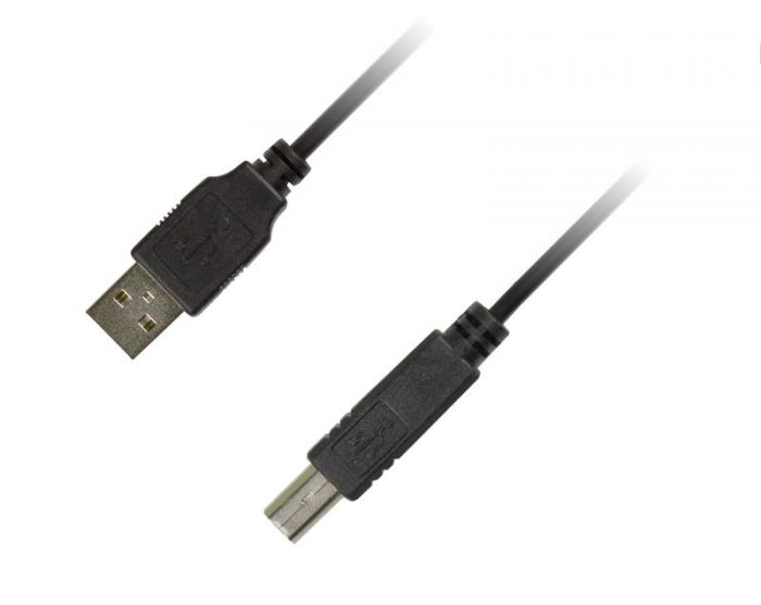 Кабель Piko USB - USB Type-B V 2.0 (M/M), 1.8 м, чорний (1283126474033)