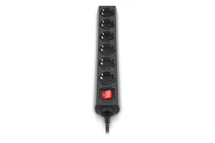 Фільтр живлення REAL-EL RS-6 Protect M 5м Black (EL122300036)