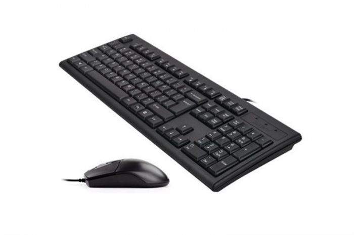 Комплект (клавіатура, миша) A4Tech KR-8372S Black