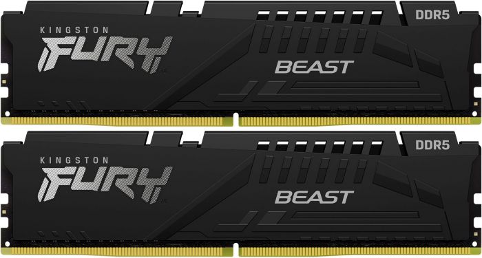 Модуль пам`яті DDR5 2x8GB/5600 Kingston Fury Beast Black (KF556C36BBEK2-16)