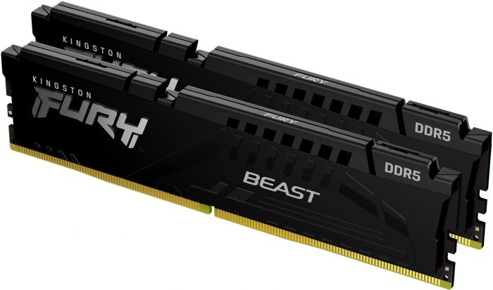 Модуль пам`яті DDR5 2x8GB/5600 Kingston Fury Beast Black (KF556C36BBEK2-16)