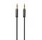 Аудіо-кабель Cablexpert 3.5 мм - 3.5 мм (M/M), 1 м, чорний (CCAP-444-1M)