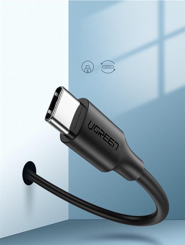Кабель Ugreen US287 USB - USB Type-C (M/M), 3 м, Black (60826)