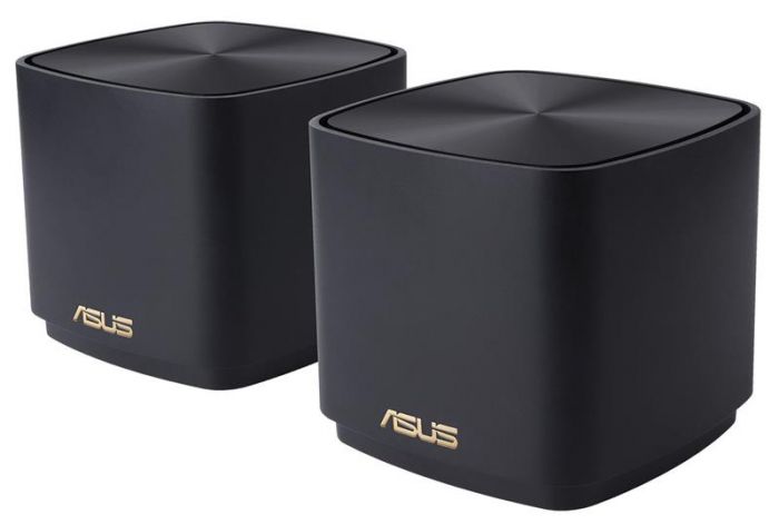 Wi-Fi Mesh система Asus ZenWiFi XD4 Plus 2pk Black (90IG07M0-MO3C30)