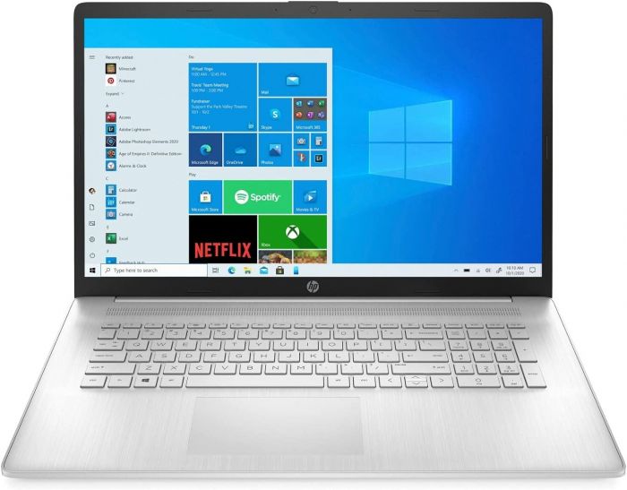 Ноутбук HP 17-cn3019ua (91L45EA) Silver
