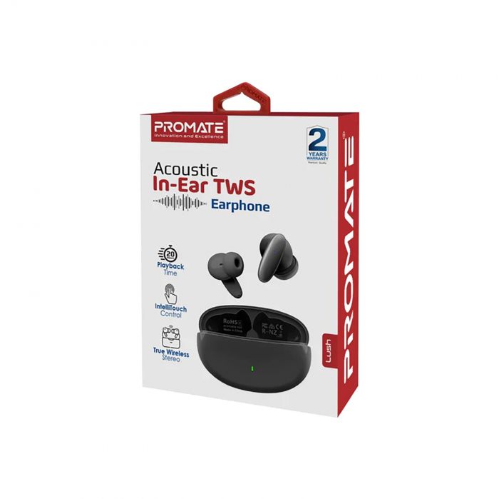 Bluetooth-гарнітура Promate Lush Black