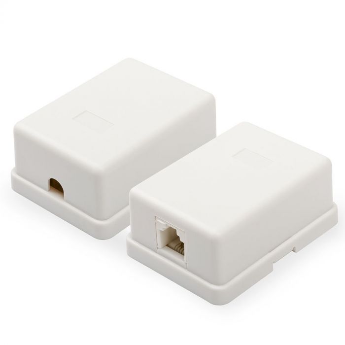 Розетка Atcom (15253) зовнішня UTP 5e 1-порт RJ 45