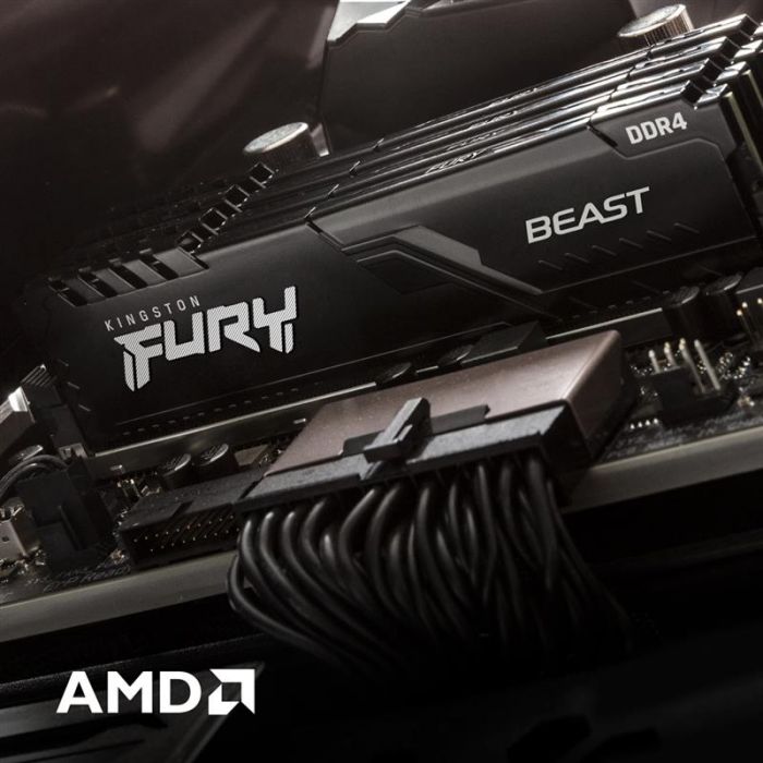 Модуль пам`ятi DDR4 2x16GB/3200 Kingston Fury Beast Black (KF432C16BBK2/32)