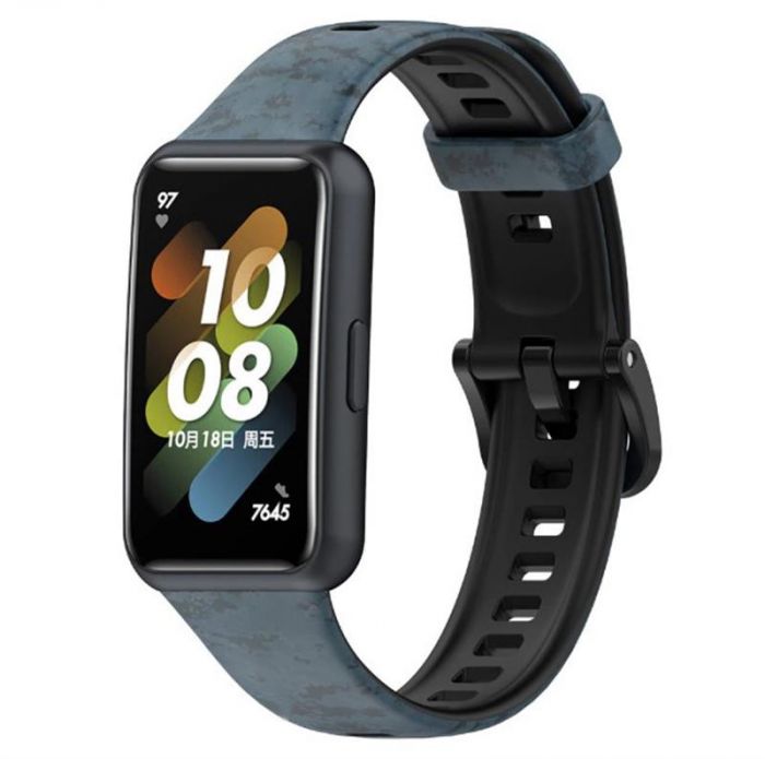 Ремінець BeCover Modern Style для Huawei Band 7/Honor Band 7 Blue-Gray (709448)