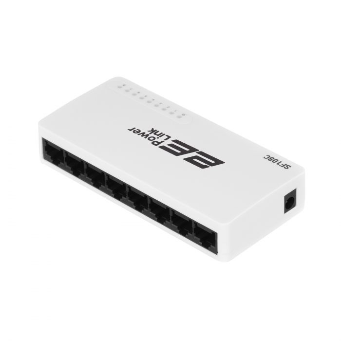 Комутатор 2E PowerLink SF108C (8xFE, некерований)