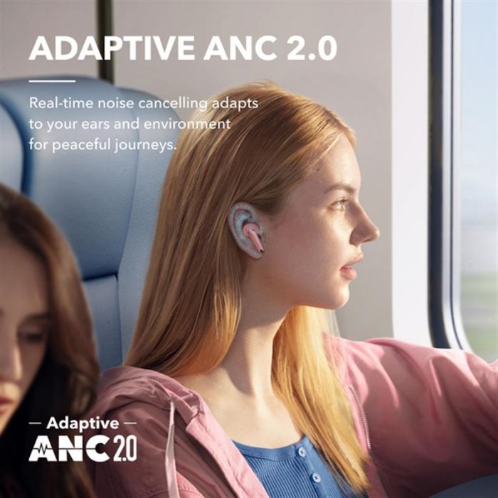 Bluetooth-гарнітура Anker SoundCore Liberty 4 NC Pastel Pink (A3947G51)