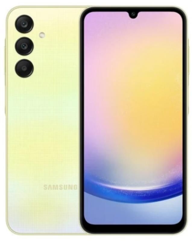 Смартфон Samsung Galaxy A25 SM-A256 8/256GB Dual Sim Yellow (SM-A256BZYHEUC)