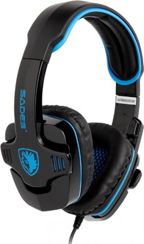Гарнітура Sades SA-708GT Black/Blue (sa708blj)