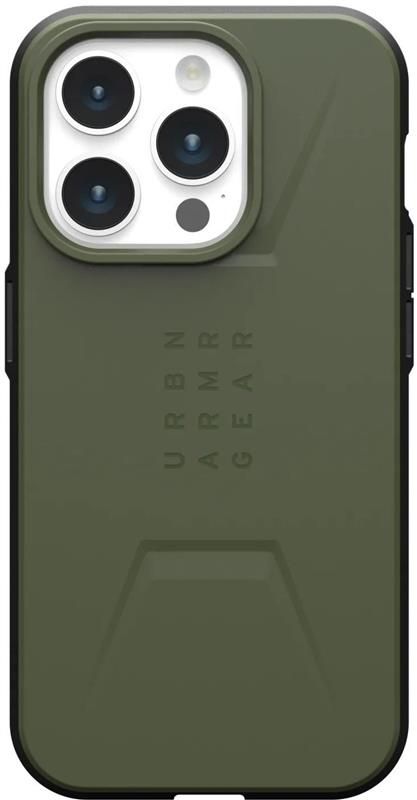 Чохол-накладка Urban Armor Gear Civilian Magsafe для Apple iPhone 15 Pro Max Olive Drab (114295117272)