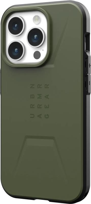 Чохол-накладка Urban Armor Gear Civilian Magsafe для Apple iPhone 15 Pro Max Olive Drab (114295117272)