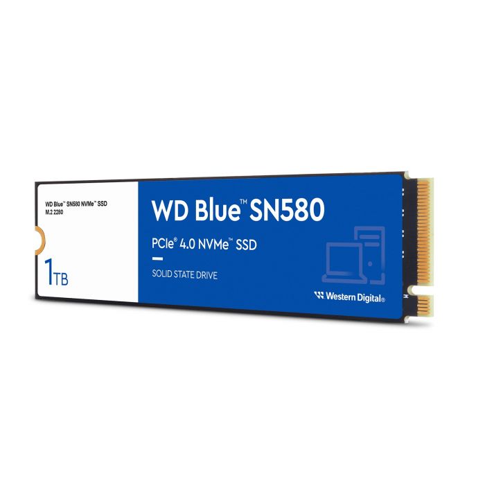 Накопичувач SSD 1ТB WD Blue SN570 M.2 2280 PCIe 4.0 x4 3D TLC (WDS100T3B0E)